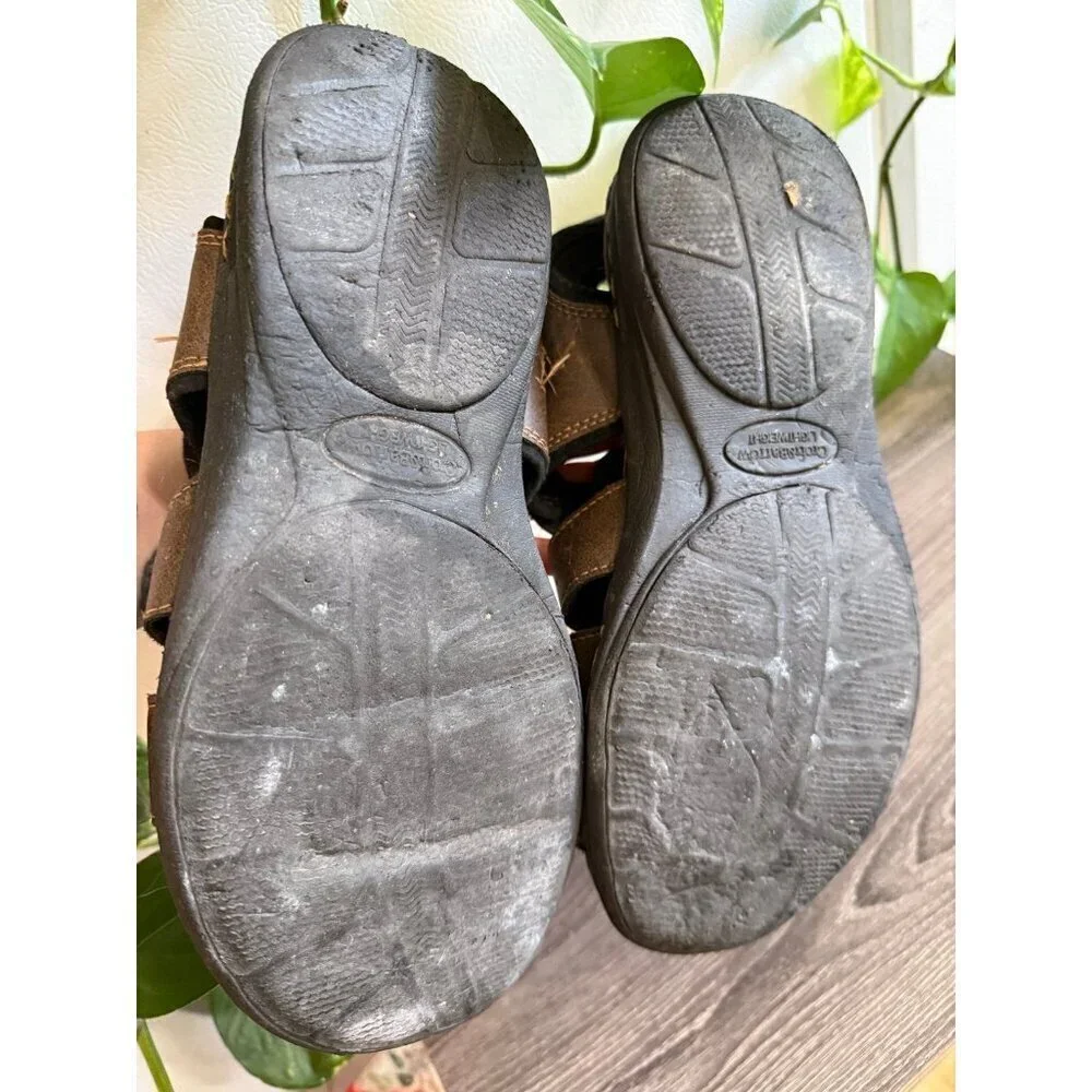 Croft & Barrow Brown Fisherman Sandals – Men’s Size 8